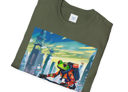 Cyberpunk Frog Softstyle T-Shirt