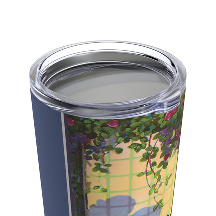 Whispers of Love: A Vintage Art Deco Fairytale Tumbler 20oz
