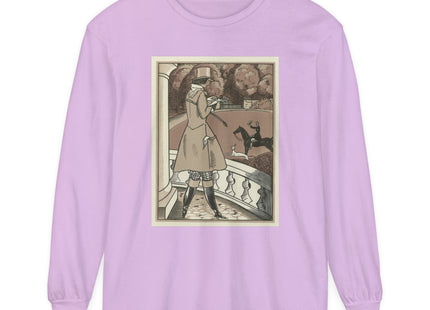Amazone by Fernand Siméon Unisex Garment-dyed Long Sleeve T-Shirt