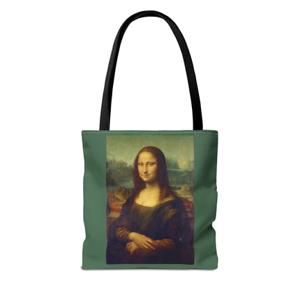 Mona Lisa by Leonardo da Vinci Tote Bag (AOP)