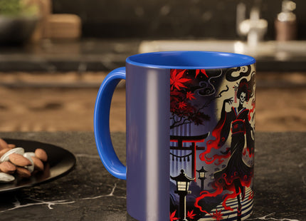 Halloween Sorceress Colorful Mugs (11oz, 15oz)