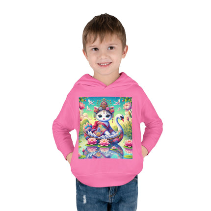 Geisha Kitten’s River Voyage Toddler Pullover Fleece Hoodie
