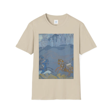 The Duel by Nicholas Roerich Softstyle T-Shirt