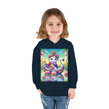 Geisha Kitten’s River Voyage Toddler Pullover Fleece Hoodie