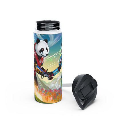 Cyber Punk Robots Stainless Steel Water Bottle