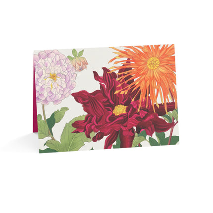 Dahlia by Tanigami Kônan Greeting Cards (1, 10, 30, and 50pcs)