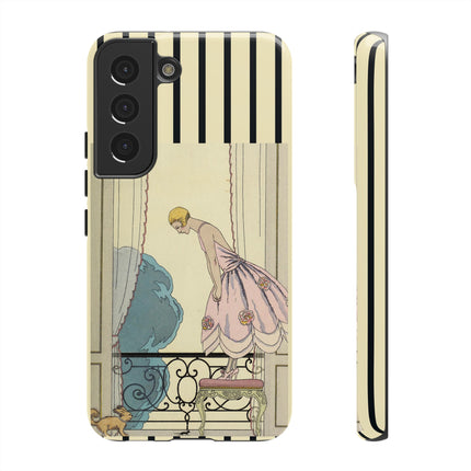 Falbalas et fanfreluches, La Souris by George Barbier Phone Cases