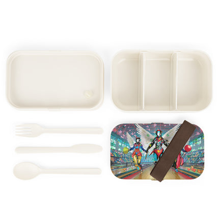 Samurai Robot Angels Bento Lunch Box