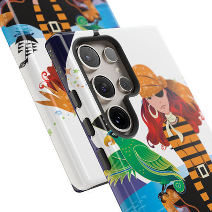Moonlit Pirate Halloween Phone Cases
