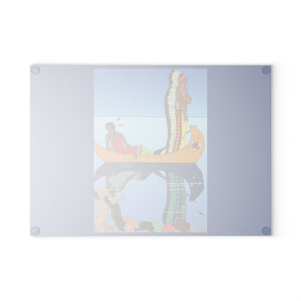 Le long du Missouri by George Glass Cutting Board