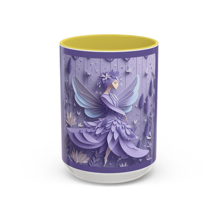 Lavender Fairy Colorful Mugs (11oz, 15oz)