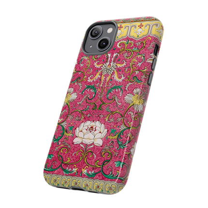 Pink Floral Pattern by Owen Jones Phone Cases