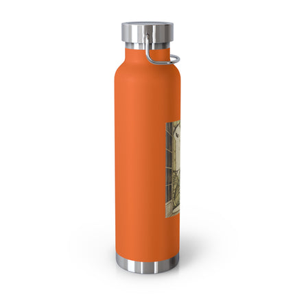 Sur talons rouges (On Red Heels) pl 02 by Gerda Wegener Copper Vacuum Insulated Bottle, 22oz