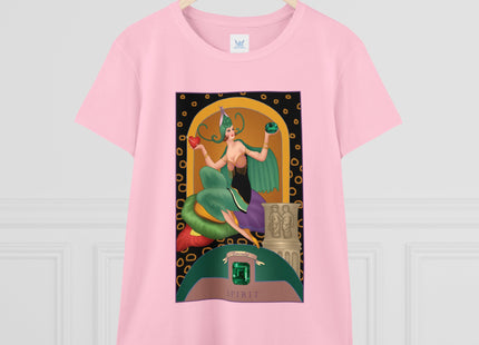 May & Emerald (from the Gem Series) by Sofia Chiostri Women's Midweight Cotton Tee