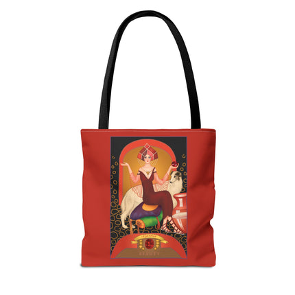 Astrology Gem Series: January & Garnet Tote Bag