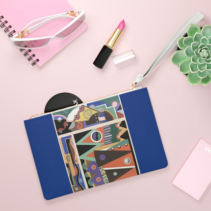Collection decors et couleurs Pl.03 by Georges Valmiers Clutch Bag