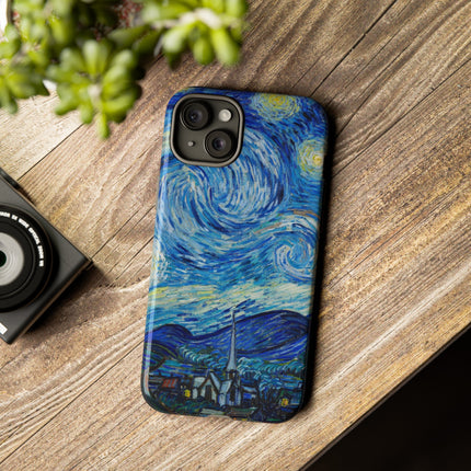 The Starry Night by Vincent Van Gogh Phone Cases