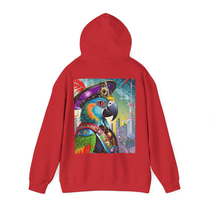 The Parrot Aristocrat – Heavy Blend™ Hooded Sweatshirt