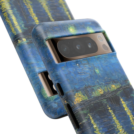 Starry Night Over the Rhone by Vincent Van Gogh Phone Cases