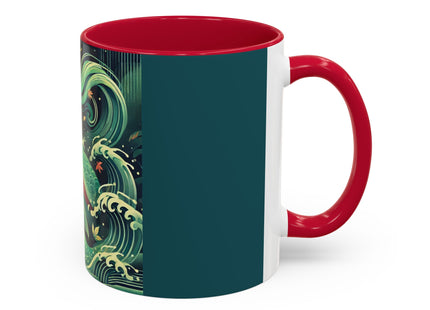 Mermaid Queen Rising from the Deep Colorful Mugs (11oz, 15oz)