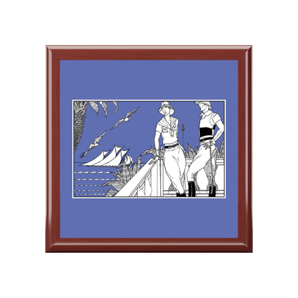 Coastal Elegance Jewelry Box
