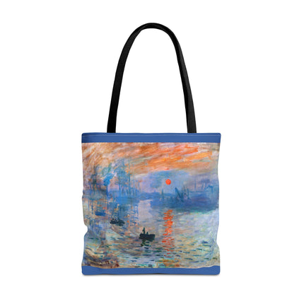 Sunrise by Claude Monet Tote Bag (AOP)