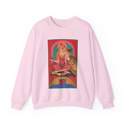July & Ruby (from the Gem Series) by Sofia Chiostri Heavy Blend™ Crewneck Sweatshirt