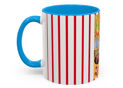Art Deco Christmas Colorful Mugs (11oz, 15oz)