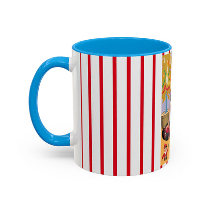 Art Deco Christmas Colorful Mugs (11oz, 15oz)