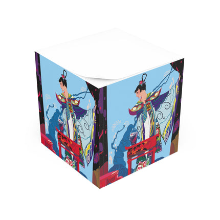 A Visual Journey by Umberto Brunelleschi Note Cube