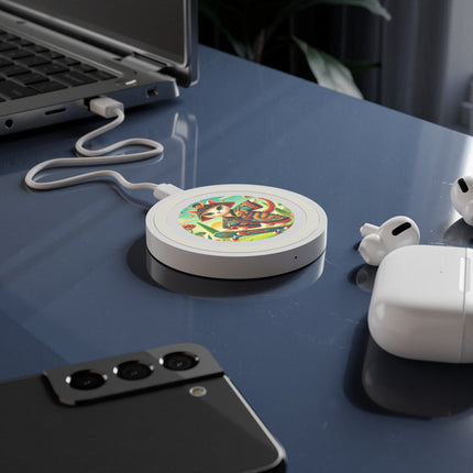 Dragon Dance on Wheels Quake Wireless Charging Pad