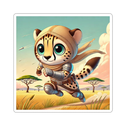 Swift Cheetah Kiss-Cut Stickers (4 Sizes)