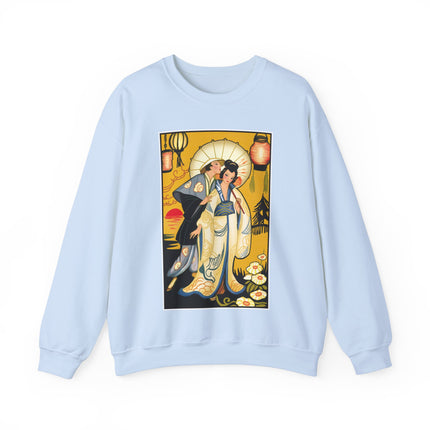 Golden Embrace Heavy Blend™ Crewneck Sweatshirt
