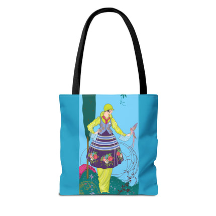 Exquisite Elegance by Umberto Brunelleschi Tote Bag (AOP)