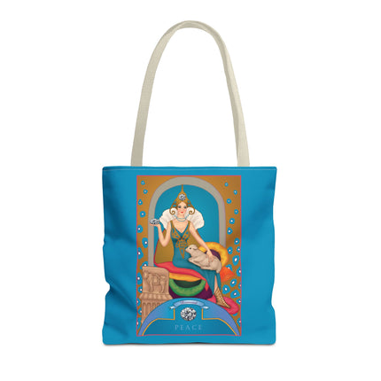 Astrology Gem Series: April & Diamond Tote Bag