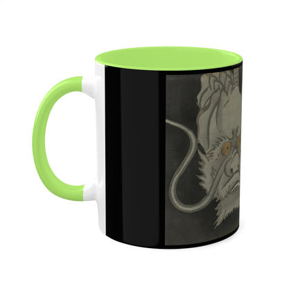 Dragon by Kamisaka Sekka Colorful Mugs, 11oz