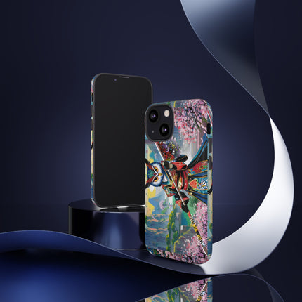 Cyberpunk Samurai Owl Phone Cases