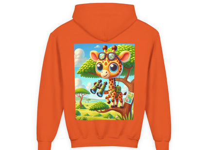 Giraffe Lookout Youth Heavy Blend Hooded Sweatshirt