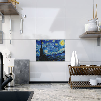 The Starry Night by Vincent Van Gogh Ceramic Tile