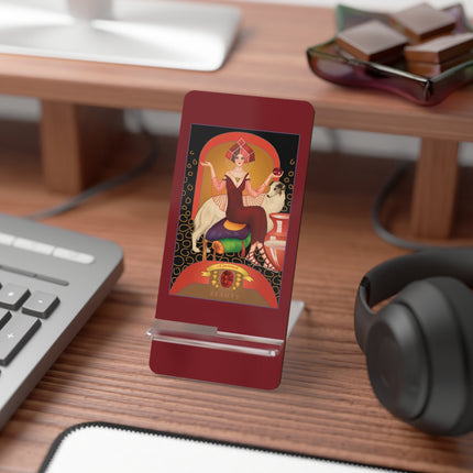 January & Garnet (from the Gem Series) by Sofia Chiostri Mobile Display Stand for Smartphones