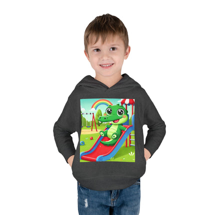 Playground Crocodile Joy Toddler Pullover Fleece Hoodie