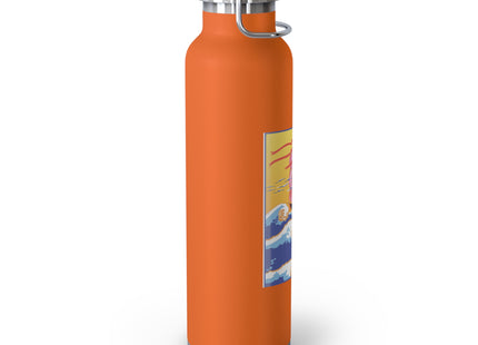 Golden Seas and Whimsical Dreams Copper Vacuum Insulated Bottle, 22oz