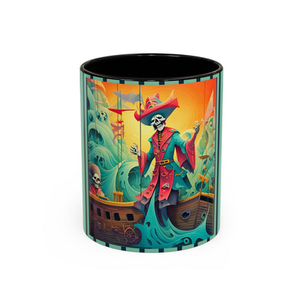 Skeleton Crew of the Misty Seas Colorful Mugs (11oz, 15oz)