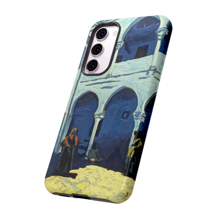 Courtyard of Moroccan Riad by George Gaudion Phone Cases