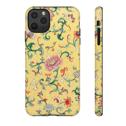 Flower Illustration by Owen Jones Phone Cases