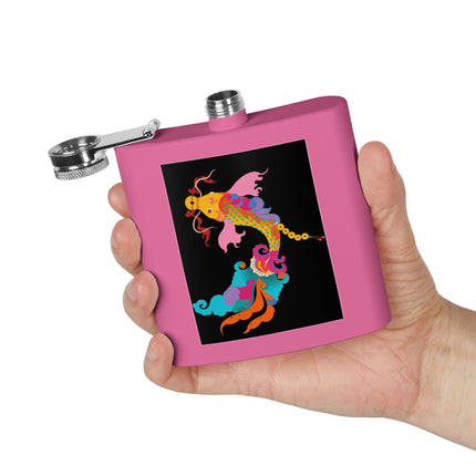 Golden Koi Flask – Lucky Swim & Vibrant Fortune
