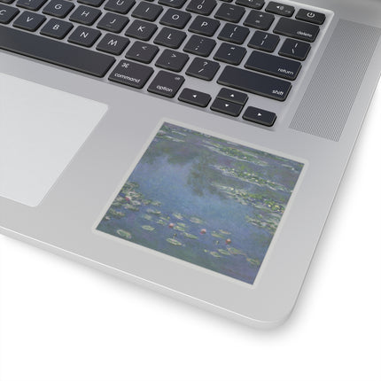 Water Lilies by Claude Monet Kiss-Cut Stickers (4 Sizes)