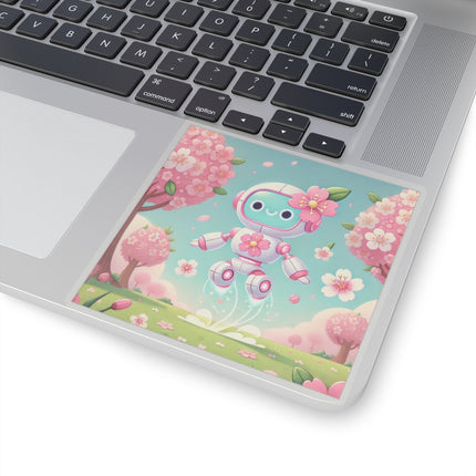 Sakura Sentinel Kiss-Cut Stickers (4 Sizes)