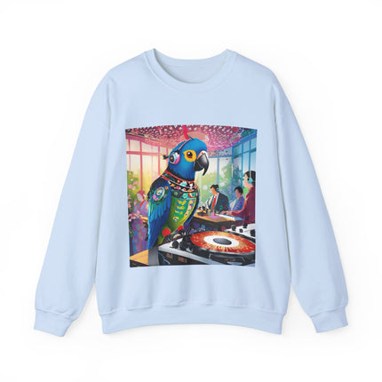 Parrot DJ Unisex Heavy Blend™ Crewneck Sweatshirt