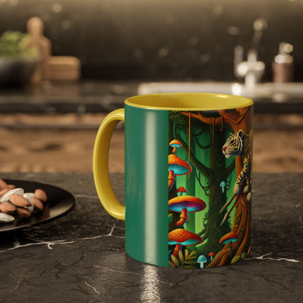 Silent Stripes Colorful Mugs (11oz, 15oz)